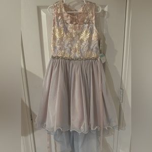 Beautiful, NWT, Girl’s Size 8 Hi-low Dress